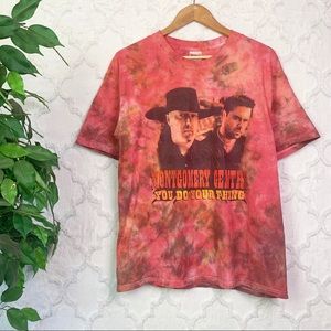Montgomery Gentry 2004 Tour Tie-Dye Graphic Tee